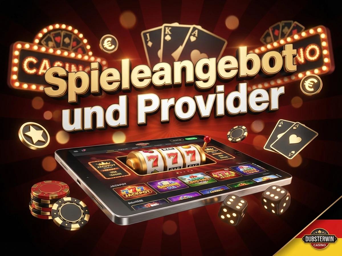 Spieleangebot und Provider